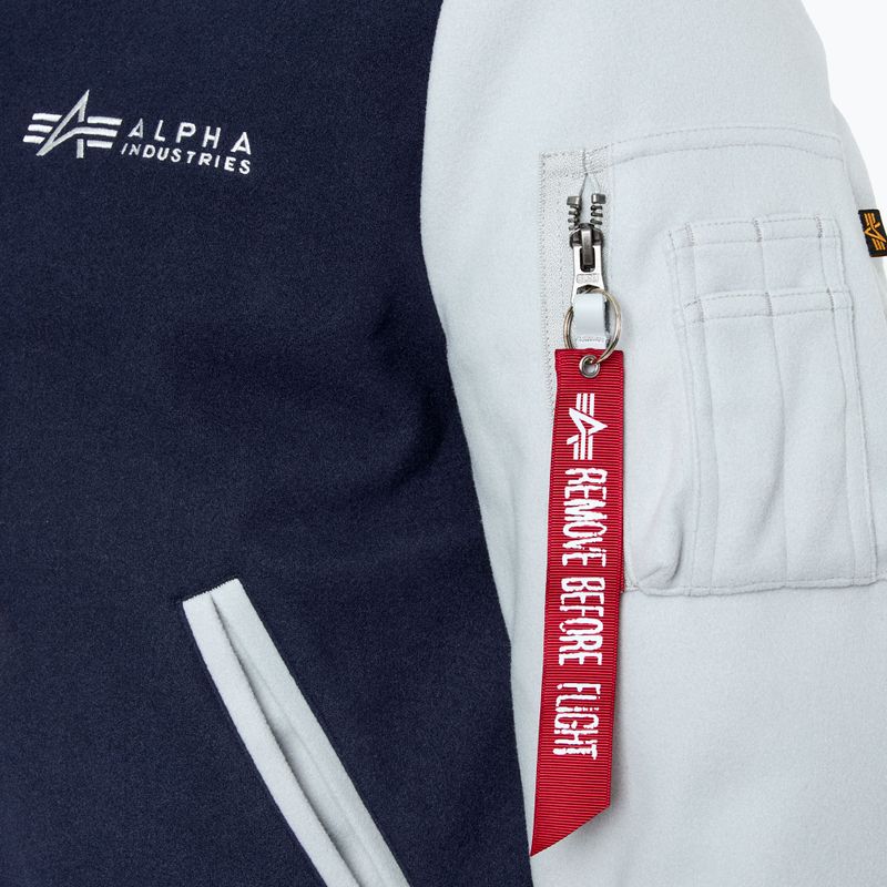 Куртка чоловіча Alpha Industries Varsity Air Force ultra navy 4