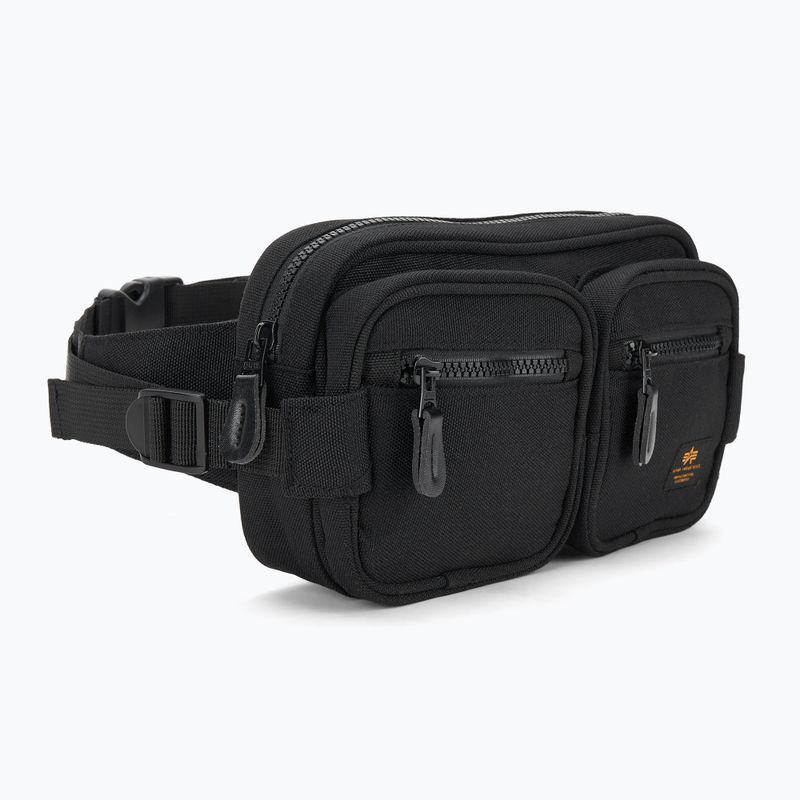 Сумка-бананка Alpha Industries Label 1.5 л black 2