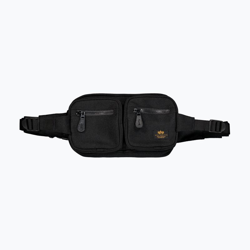 Сумка-бананка Alpha Industries Label 1.5 л black 6