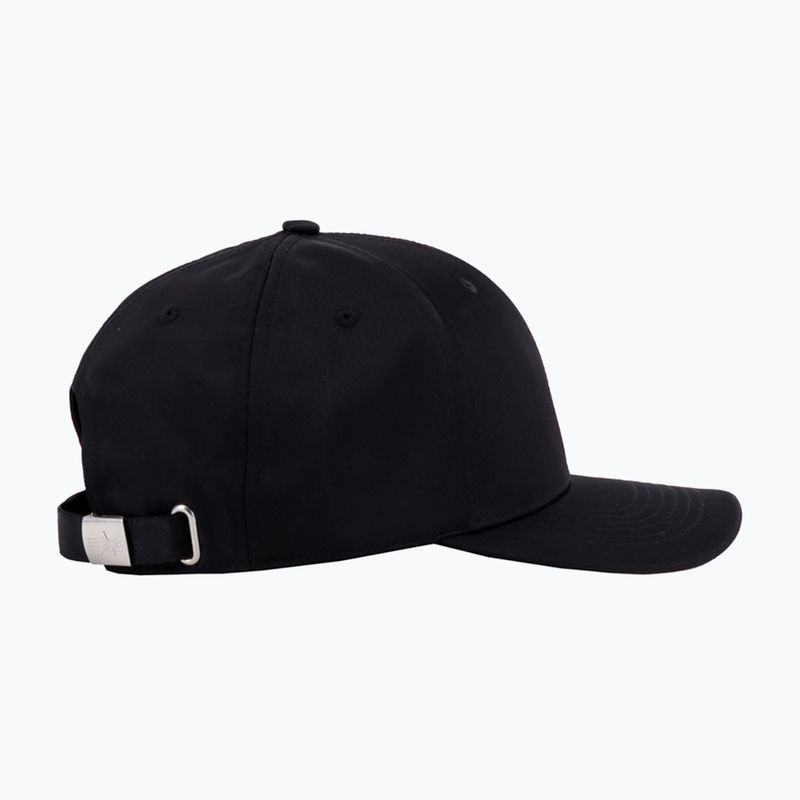Кепка Alpha Industries Metal Label rep black/metalsilver 3