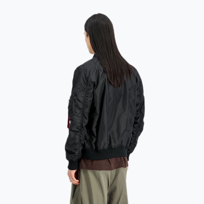 Чоловіча куртка Alpha Industries MA-1 TT Flying Tigers чорна 4