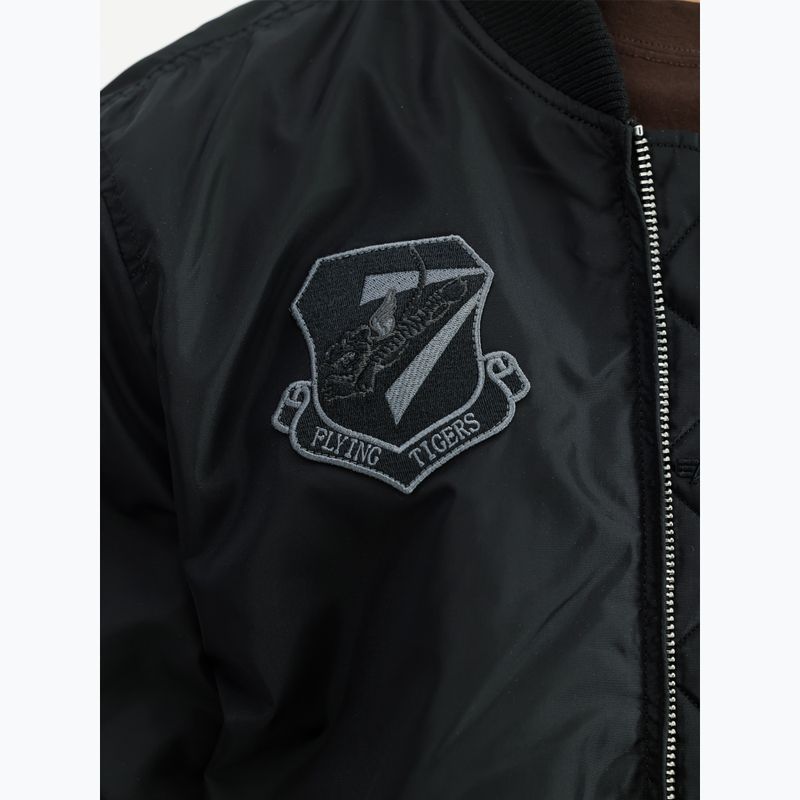 Куртка чоловіча Alpha Industries MA-1 TT Flying Tigers black 5