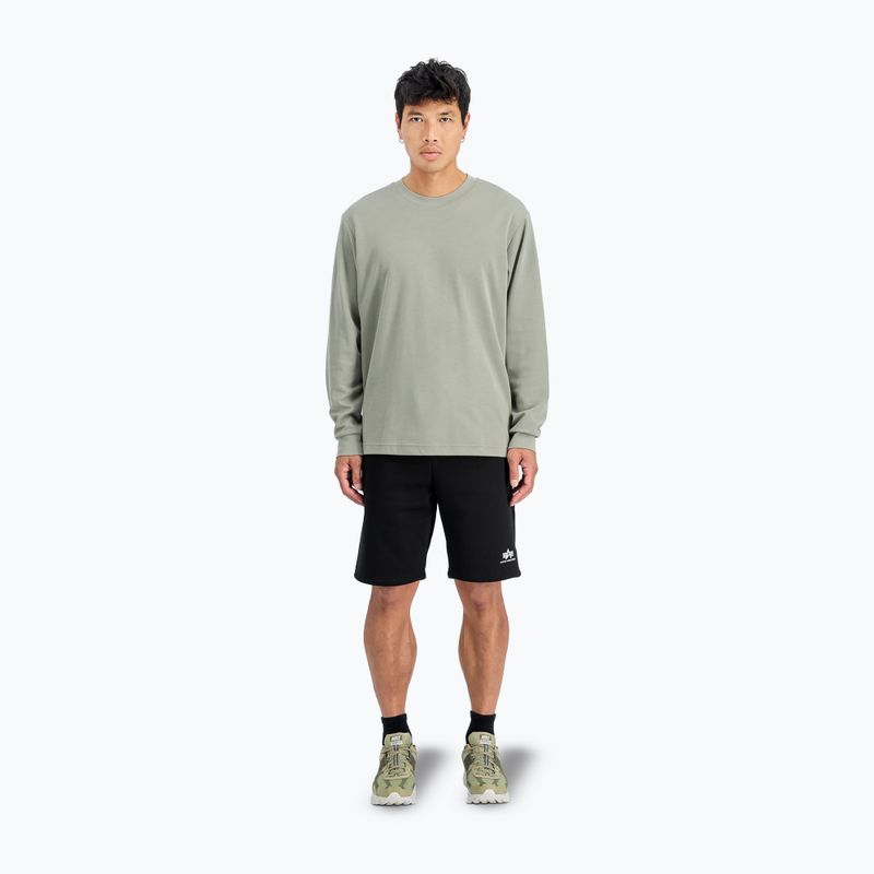 Шорти чоловічі Alpha Industries Basic Small Logo II black 2