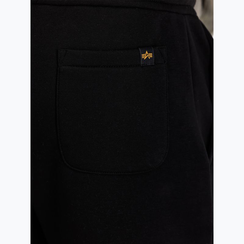 Шорти чоловічі Alpha Industries Basic Small Logo II black 7