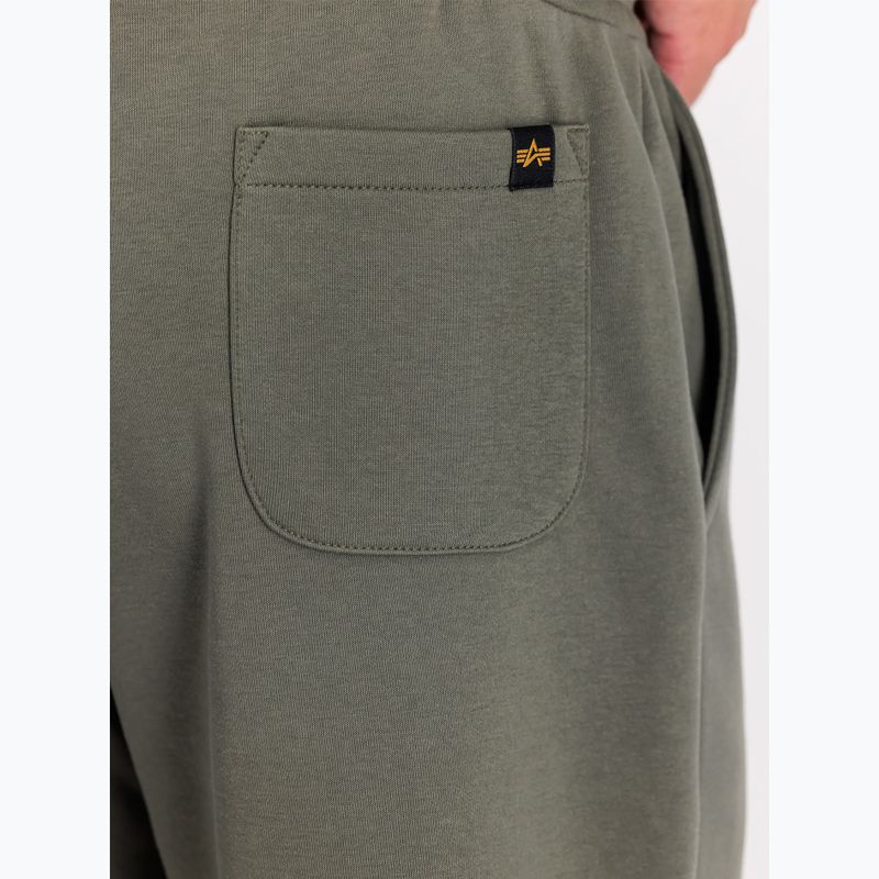 Шорти чоловічі Alpha Industries Basic Small Logo II dark olive 7