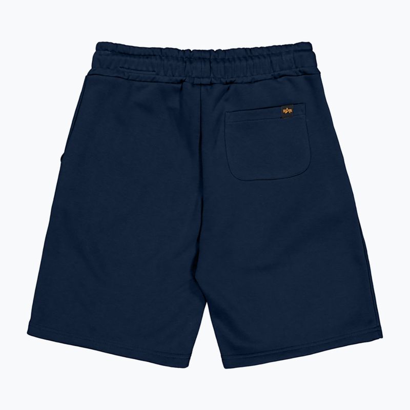 Шорти чоловічі Alpha Industries Basic Small Logo II ultra navy 9