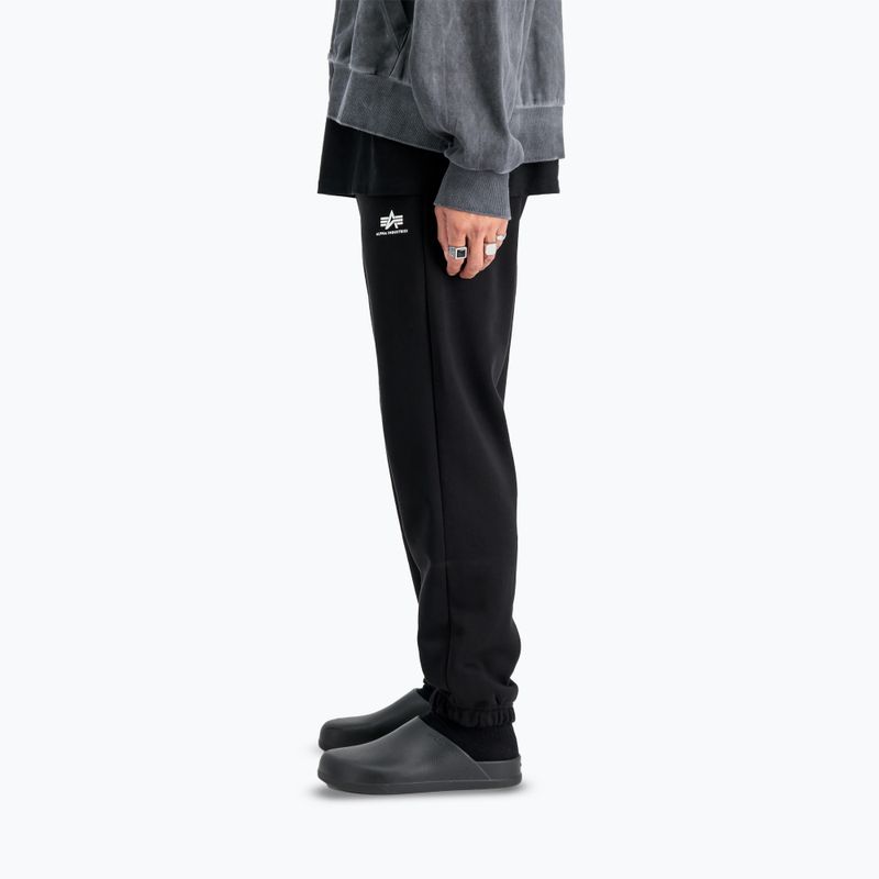 Штани чоловічі Alpha Industries Basic Small Logo II Jogger black 5
