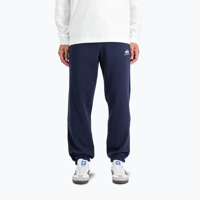 Штани чоловічі Alpha Industries Basic Small Logo II Jogger ultra navy