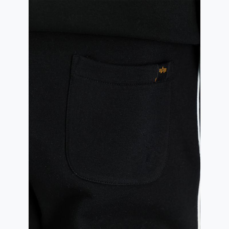 Штани чоловічі Alpha Industries Track Small Logo Jogger black 6