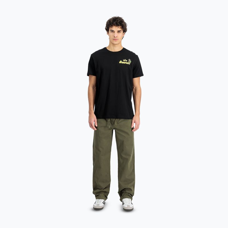 Футболка чоловіча Alpha Industries Pearl Harbor Back Print black 2