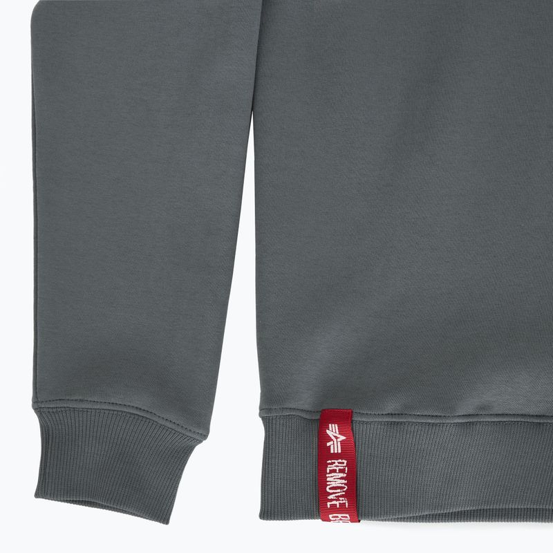 Кофта чоловіча Alpha Industries Basic Small Logo denim blue 7