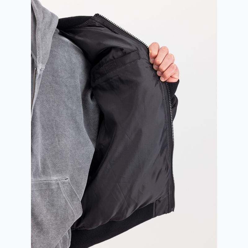 Чоловіча утеплена куртка Alpha Industries MA-1 Logo Puffer Bomber black 5