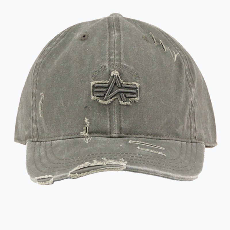 Кепка Alpha Industries Acid Logo dark olive