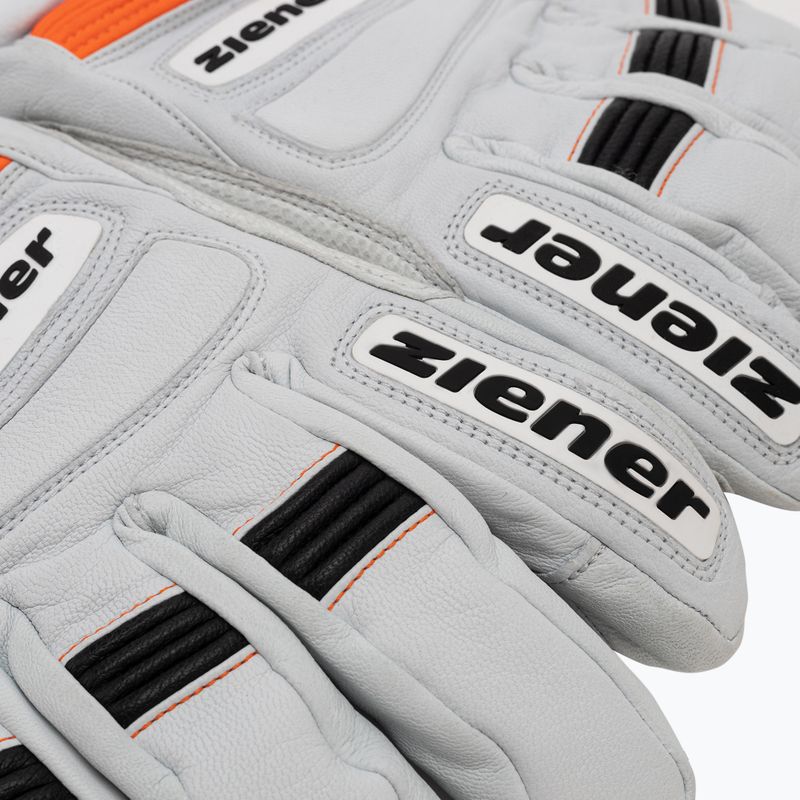 Рукавиці лижні чоловічі ZIENER Guard GTX + Gore Grip PR білі 801019 4