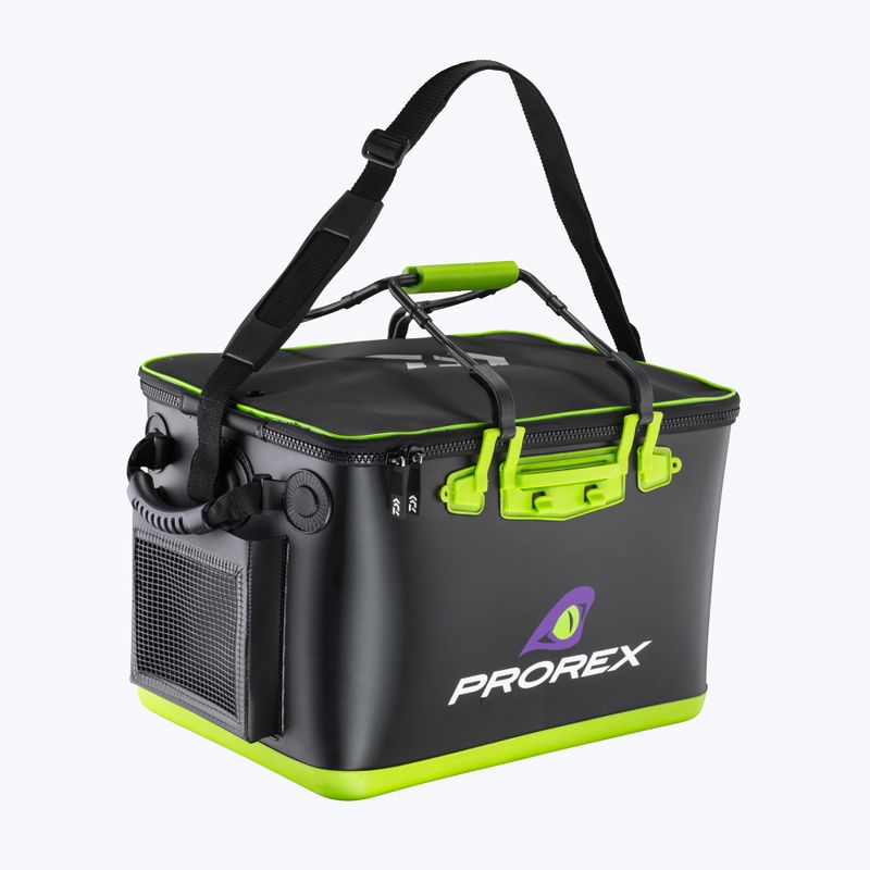Сумка спінігова Daiwa Prorex Tackle Container black/lime 10