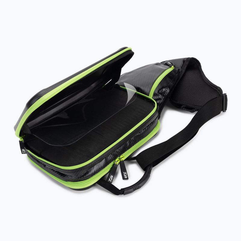 Сумка спінігова Daiwa Prorex Roving Shoulder black/lime 6