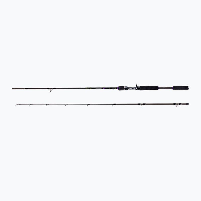 Вудка кастінгова Daiwa Prorex XR Jerk BC чорна/фіолетова
