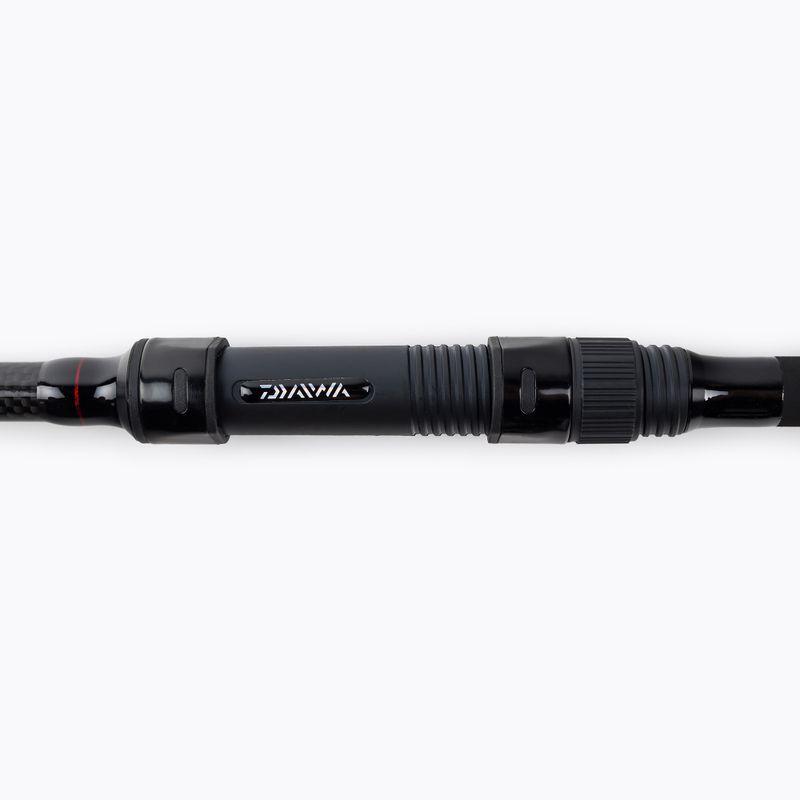 Вудка коропова Daiwa Ninja X Carp 4 sec чорна 2