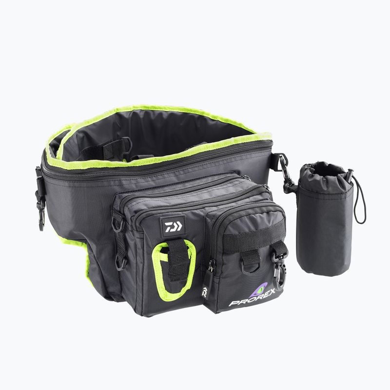 Чохол спінінговий Daiwa PX Converter Stalker RB чорний/жовтий