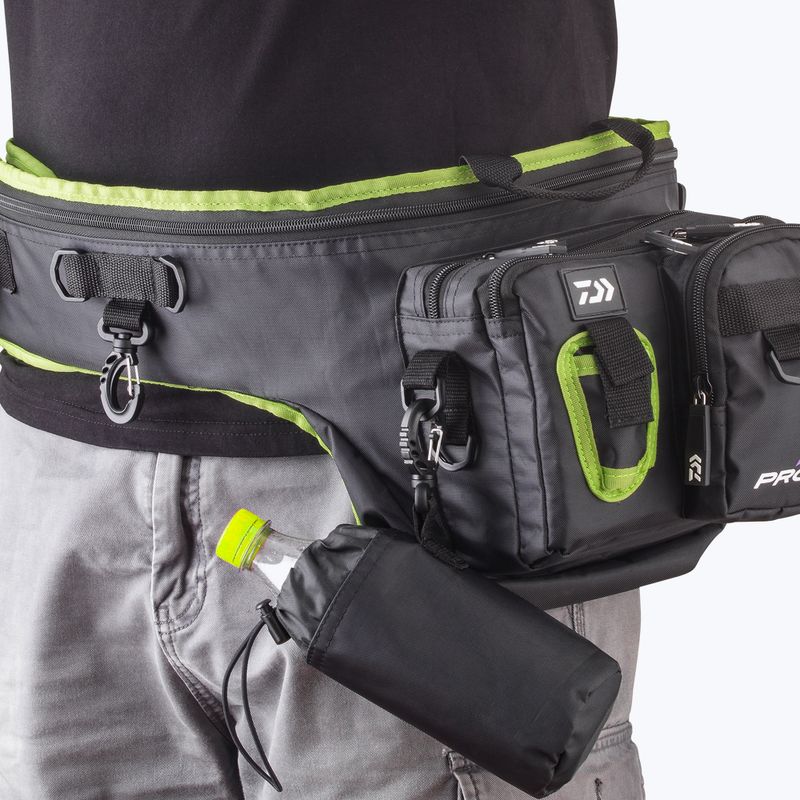 Чохол спінінговий Daiwa PX Converter Stalker RB чорний/жовтий 6