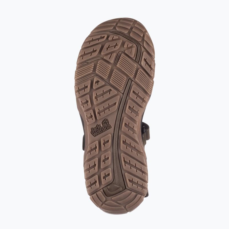 Сандалі трекінгові чоловічі Jack Wolfskin Lakewood Cruise коричневі 4019011 14