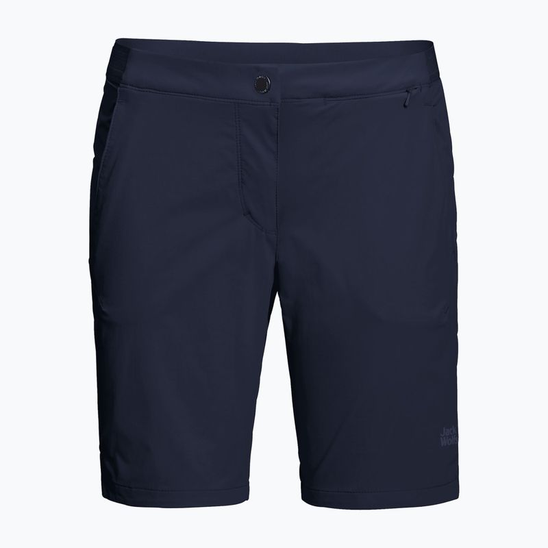 Шорти трекінгові жіночі Jack Wolfskin Hilltop Trail сині 1505461_1910 8