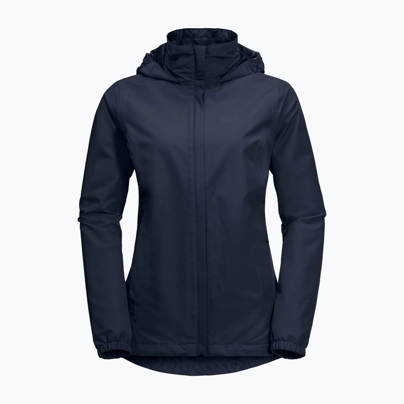Куртка дощовик жіноча Jack Wolfskin Stormy Point синя 1111201_1910 4