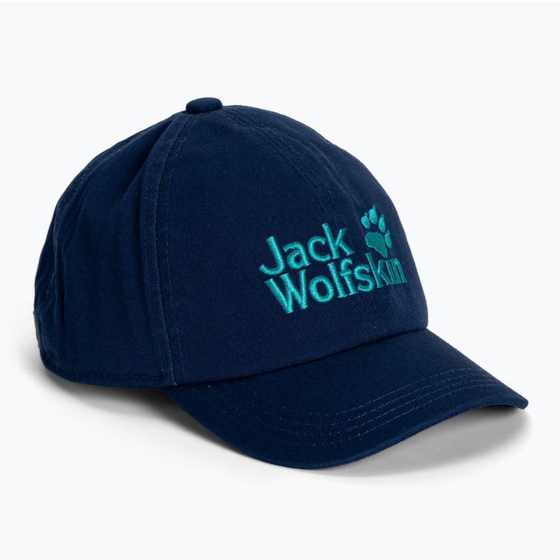 Бейсболка дитяча Jack Wolfskin Baseball синя 1901011_1024