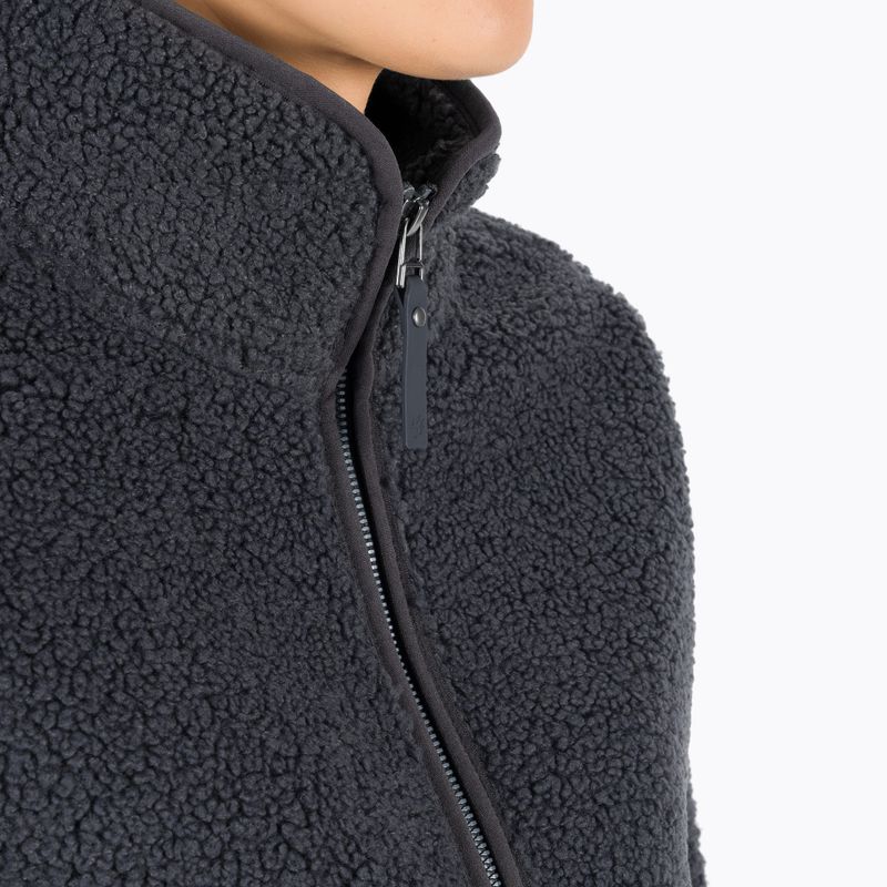 Флісова кофта жіноча Jack Wolfskin High Cloud сіра 1708731 5