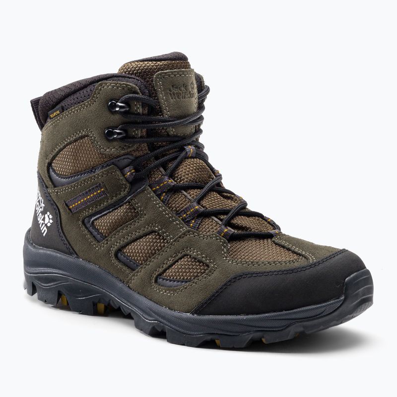 Черевики для трекінгу чоловічі Jack Wolfskin Vojo 3 Texapore Mid коричневі 4042461