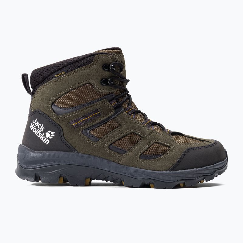 Черевики для трекінгу чоловічі Jack Wolfskin Vojo 3 Texapore Mid коричневі 4042461 2