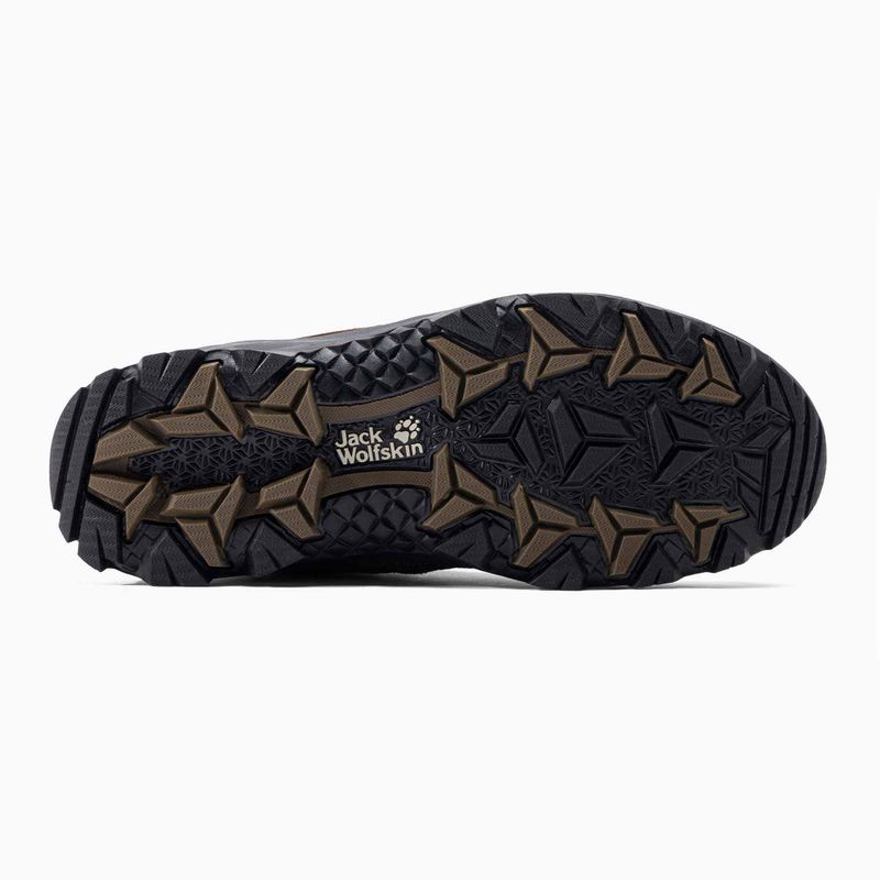 Черевики для трекінгу чоловіче Jack Wolfskin Vojo 3 Texapore коричневі 4042461_5298 4