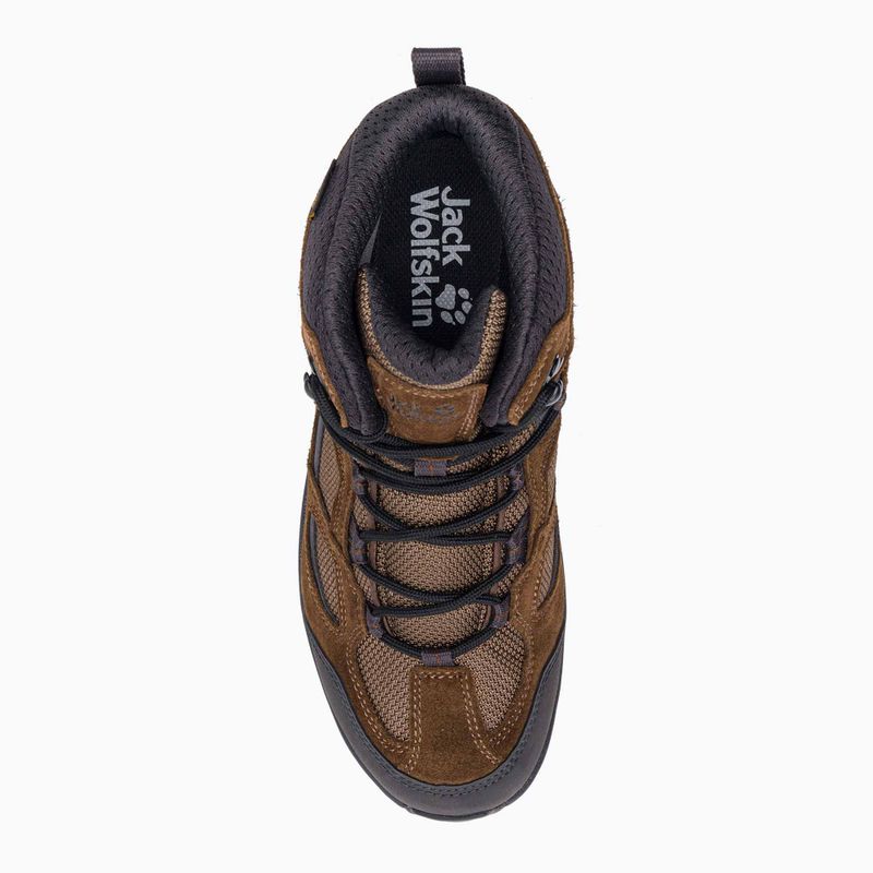 Черевики для трекінгу чоловіче Jack Wolfskin Vojo 3 Texapore коричневі 4042461_5298 6