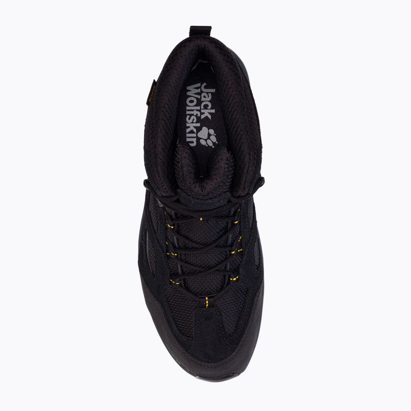 Черевики для трекінгу чоловічі Jack Wolfskin Vojo 3 Texapore Mid чорні 4042461 6