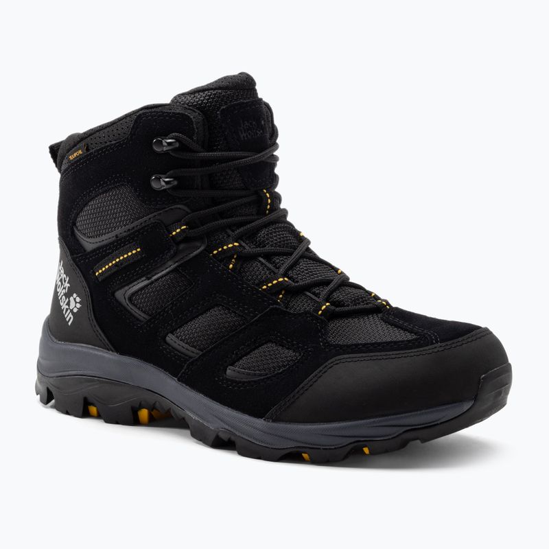 Черевики для трекінгу чоловіче Jack Wolfskin Vojo 3 Texapore чорні 4042461_6055