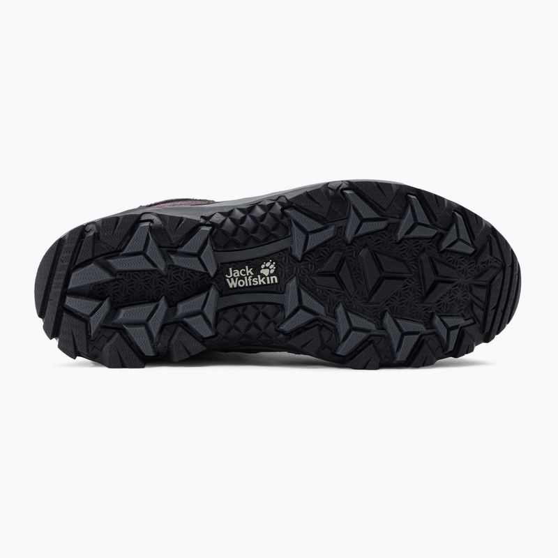 Черевики для трекінгу жіночі Jack Wolfskin Vojo 3 Texapore Mid сірі 4042471_6157 4