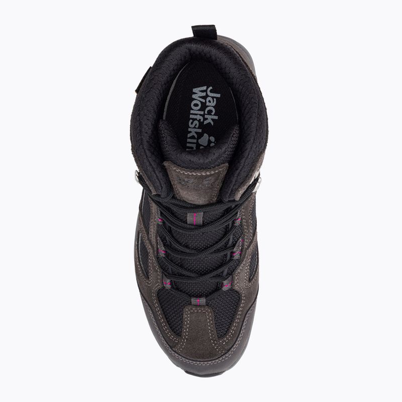 Черевики для трекінгу жіночі Jack Wolfskin Vojo 3 Texapore Mid сірі 4042471_6157 6