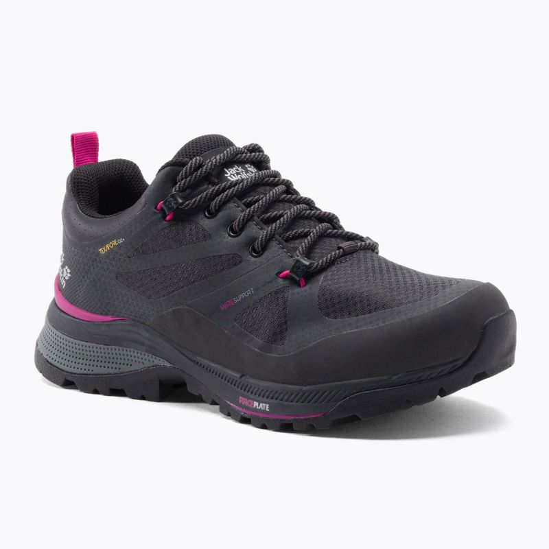 Черевики для трекінгу жіночі Jack Wolfskin Force Striker Texapore чорні 4038891_6381