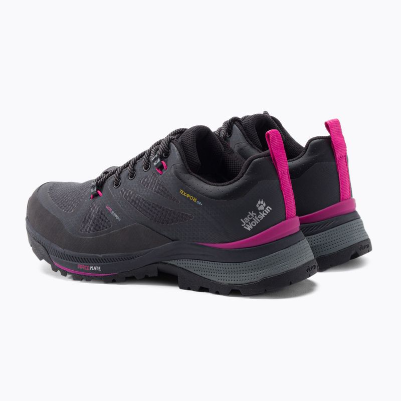 Черевики для трекінгу жіночі Jack Wolfskin Force Striker Texapore чорні 4038891_6381 3