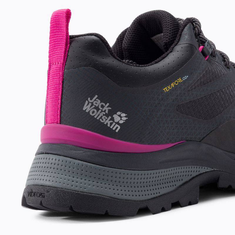 Черевики для трекінгу жіночі Jack Wolfskin Force Striker Texapore чорні 4038891_6381 7