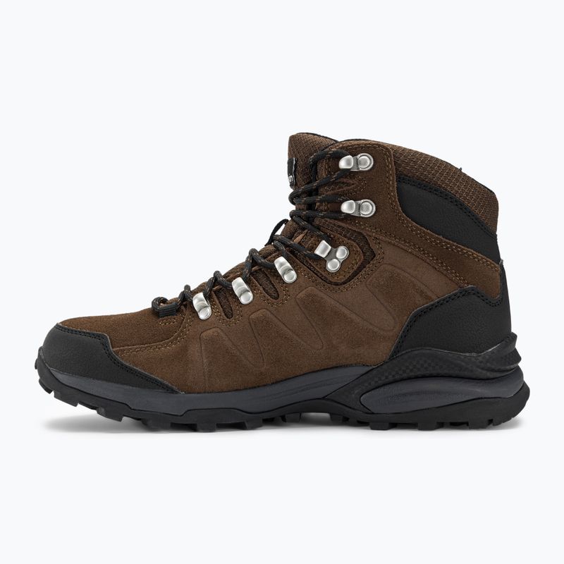 Чоловічі трекінгові черевики Jack Wolfskin Refugio Texapore Mid brown/фантом 10