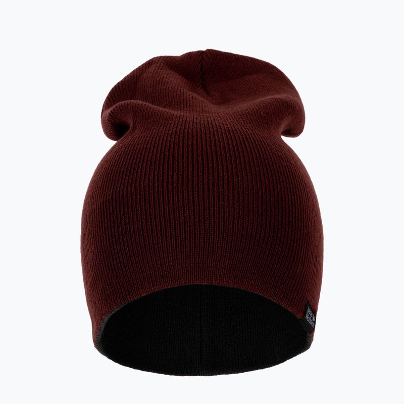 Шапка зимова Jack Wolfskin Rib бордова 1903891 2