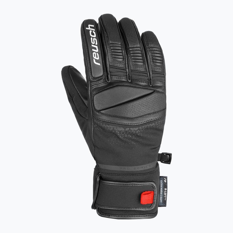 Чоловічі лижні рукавички Reusch Mastery black/white 3