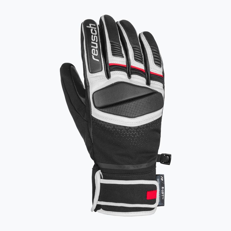 Рукавиці лижні Reusch Mastery Рукавиці Reusch Mastery black/white/fire red 3