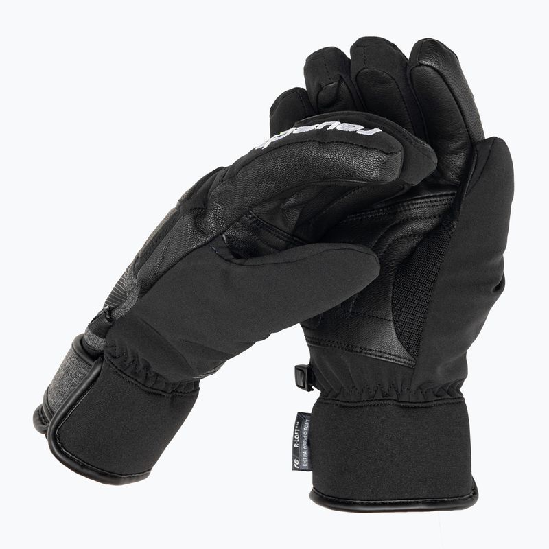 Рукавиці лижні Reusch Storm R-Tex Xt black/black melange/neon green