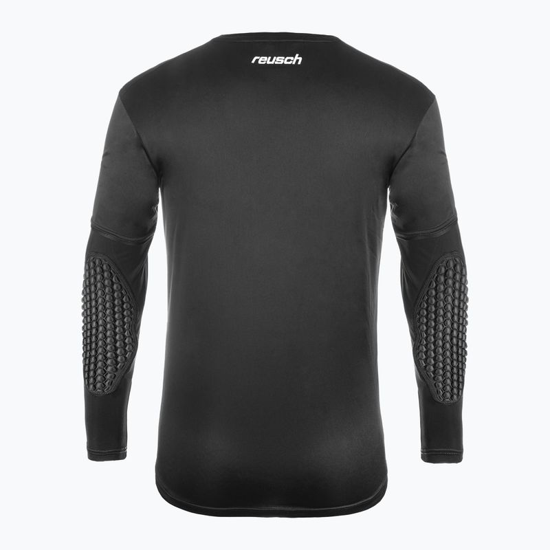 Футболка воротарська чоловіча Reusch Goalkeeping Jersey Padded black/white 2