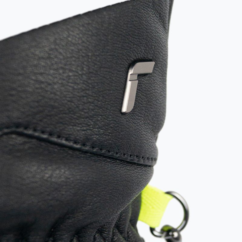 Лижні рукавички Reusch Master Pro black/white/safety yellow 7