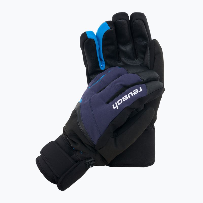 Рукавиці лижні Reusch Blaster GTX чорно-блакитні 61/01/329