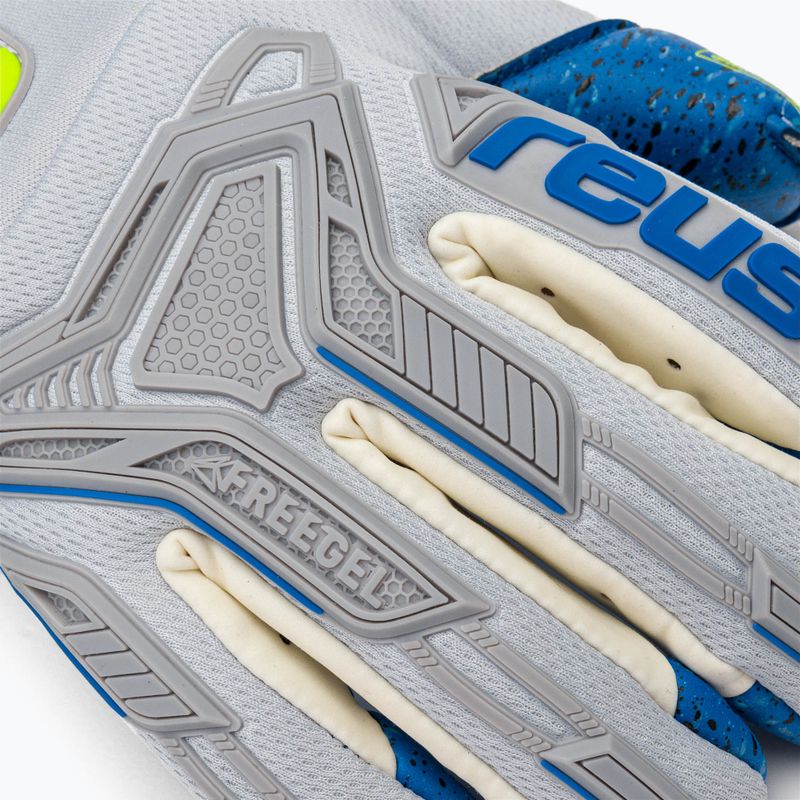 Рукавиці воротарські Reusch Attrakt Freegel Fusion Ortho-Tec Goaliator сірі 5270990 4