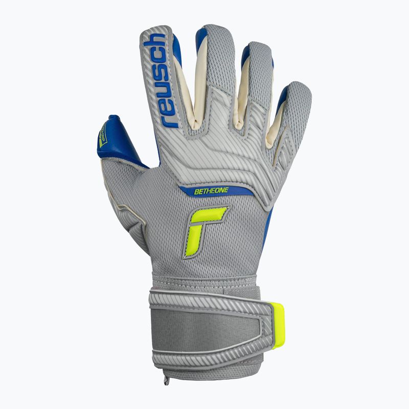 Рукавиці воротарські Reusch Attrakt Gold X сіро-блакитні 5270945-6006 6